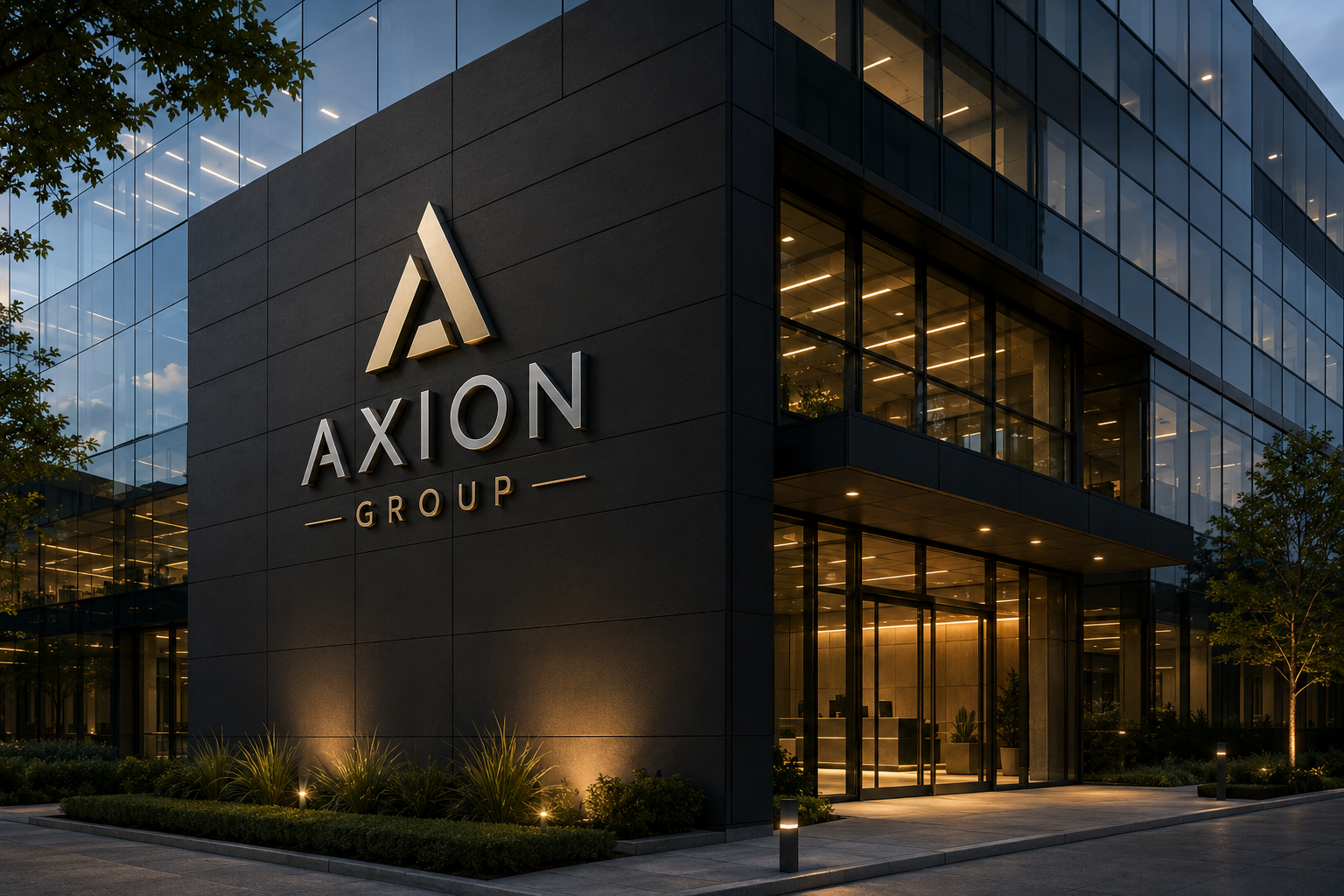 Fachada corporativa Axion Group